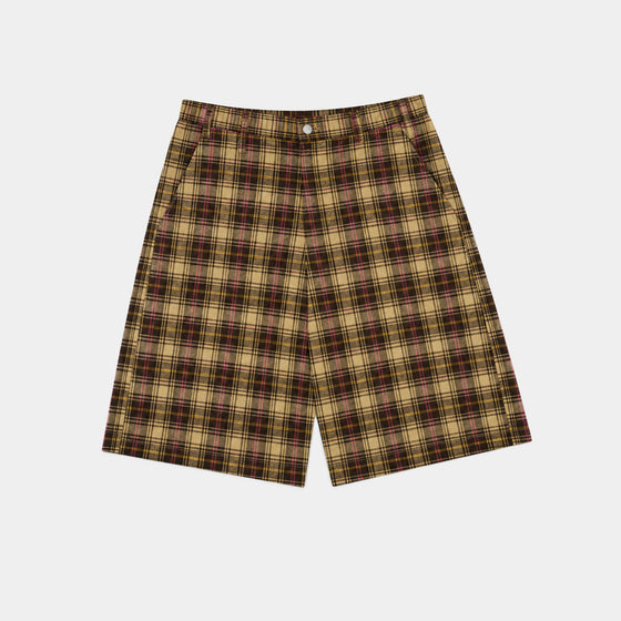 RED/CREAM CHECKERED JORT
