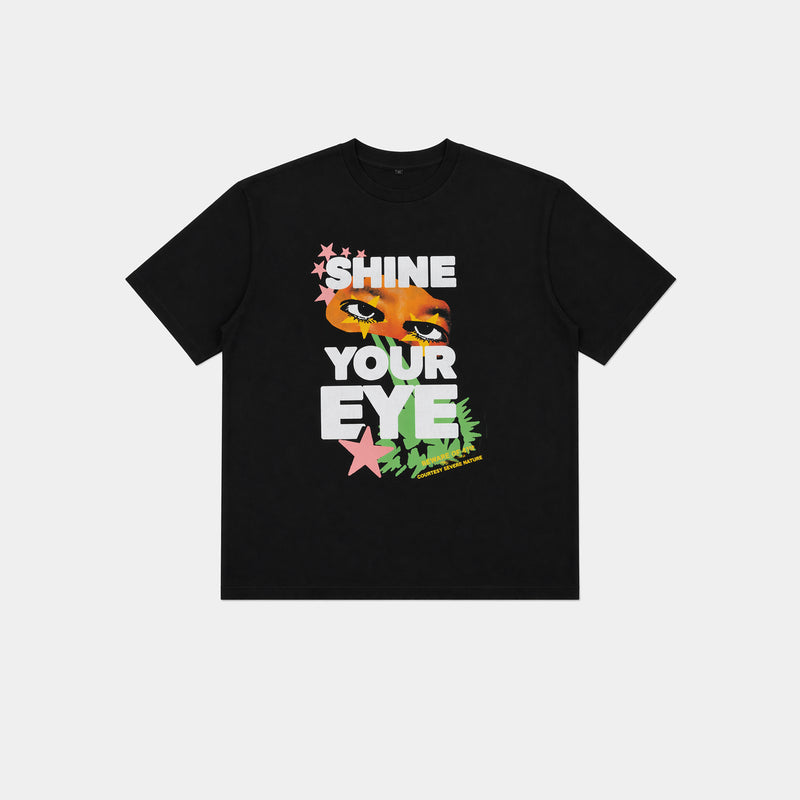 Shine Your Eyes Black Tee