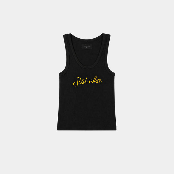 Black Sisi Eko Tank (Yellow)