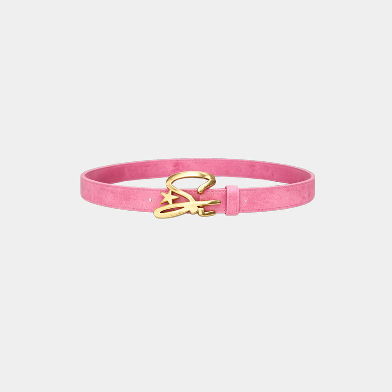 Pink S Star Belt