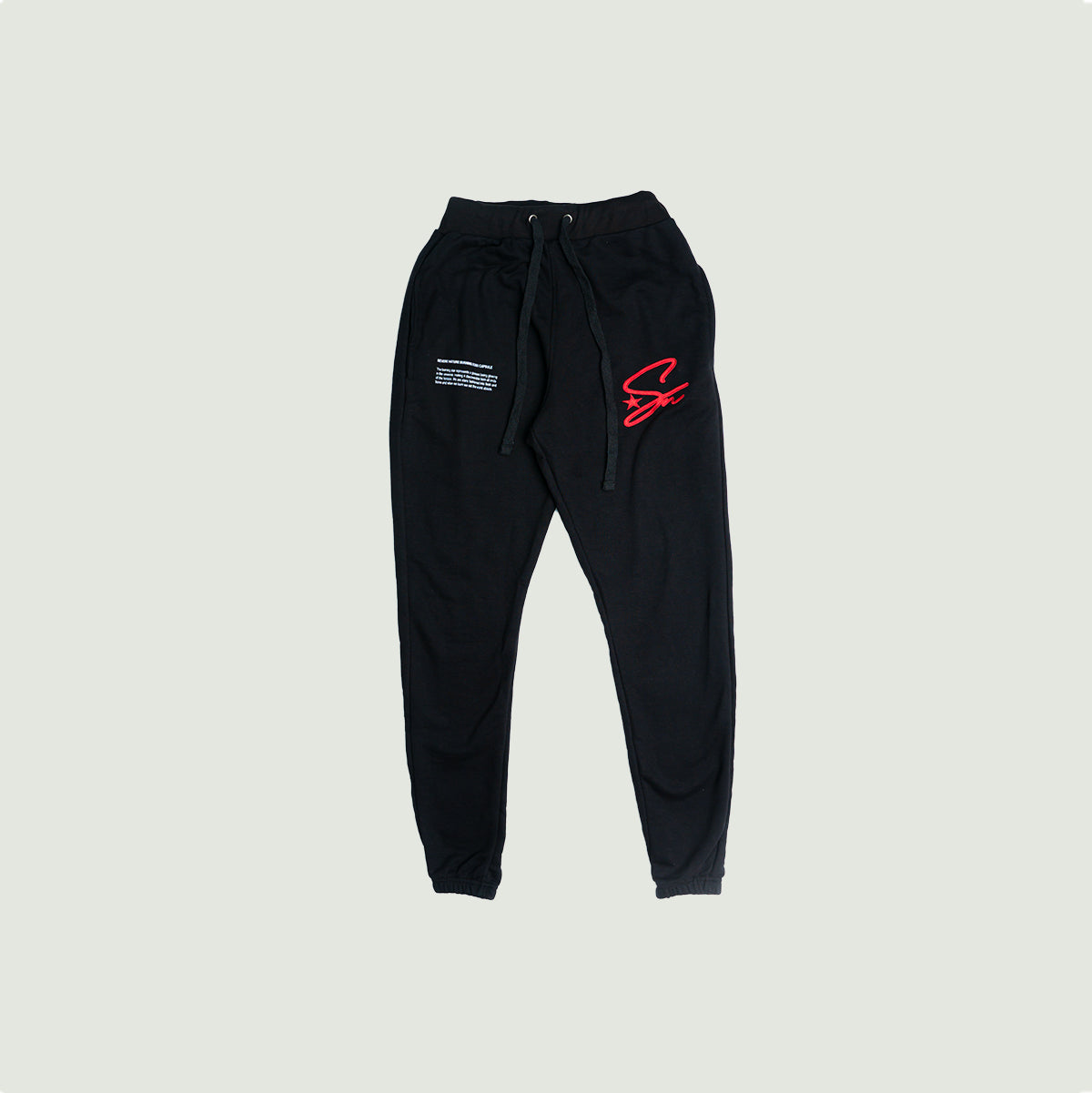 S Star Essential Fleece Pants (Black)
