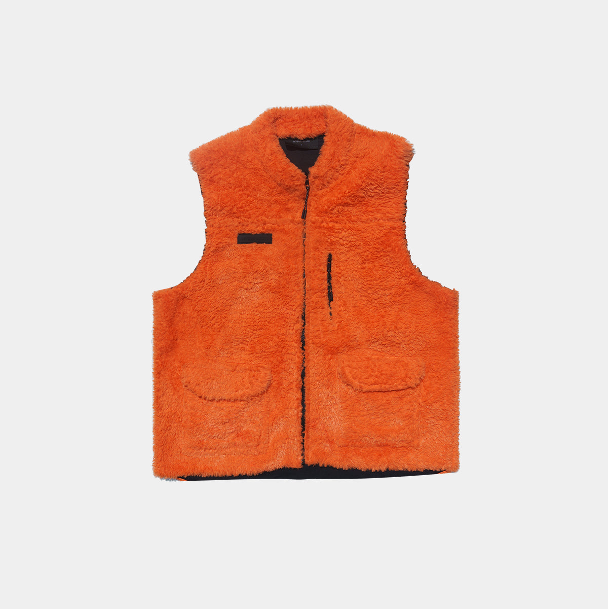 Orange Sherpa Vest