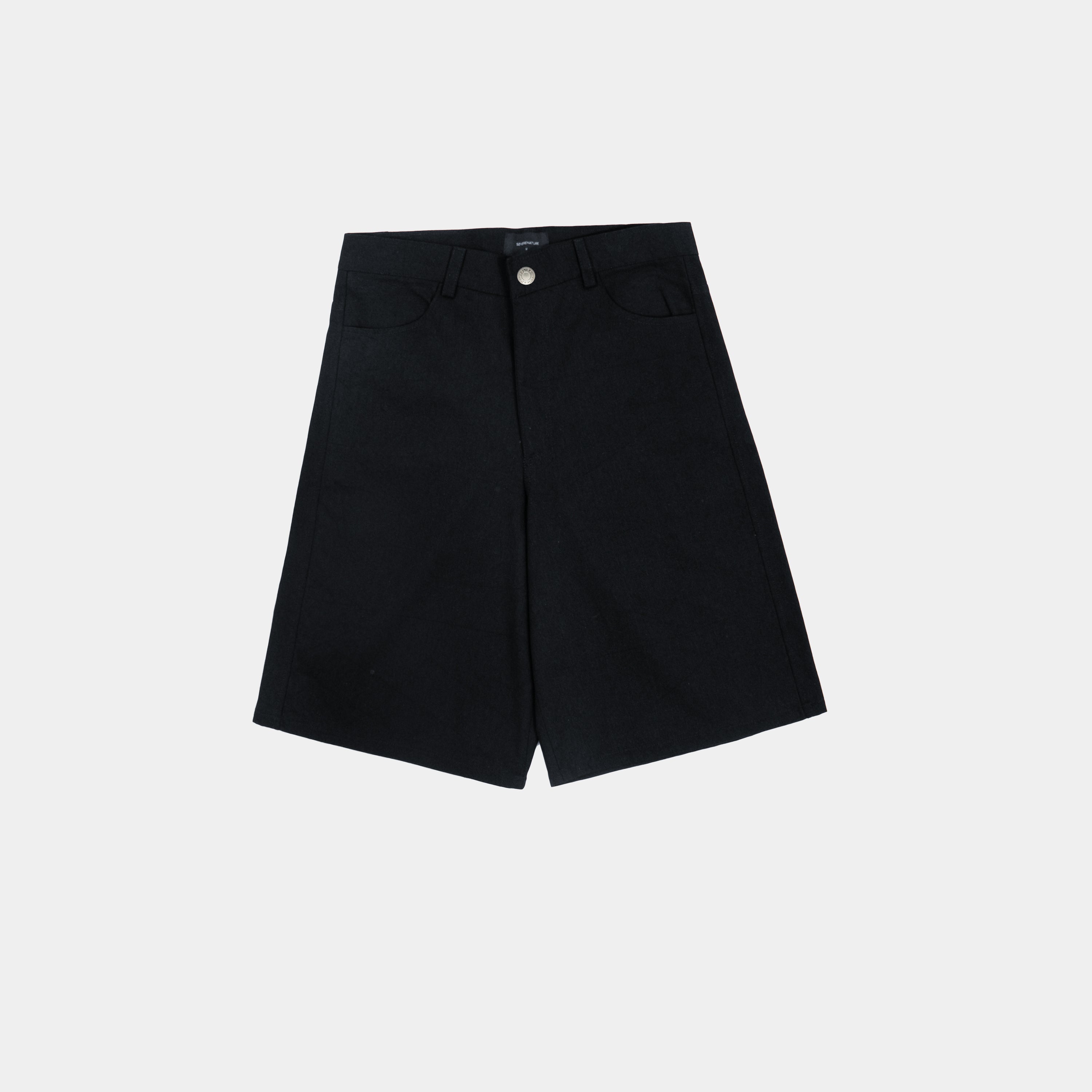 Black Extended Jorts