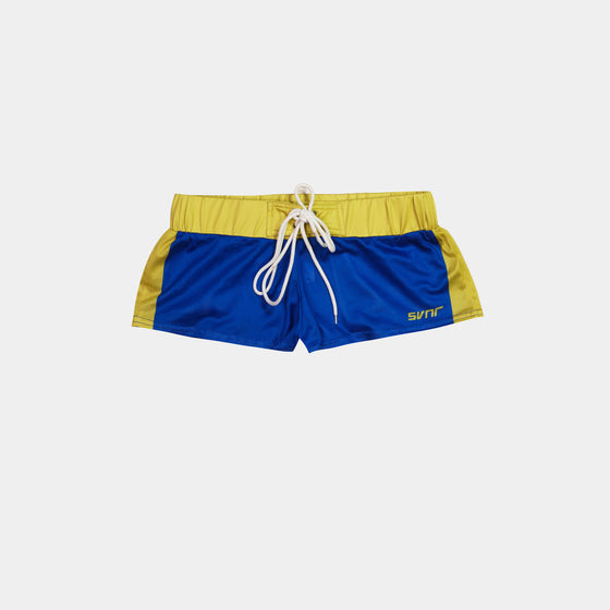 Femme Bikini Blue/white short