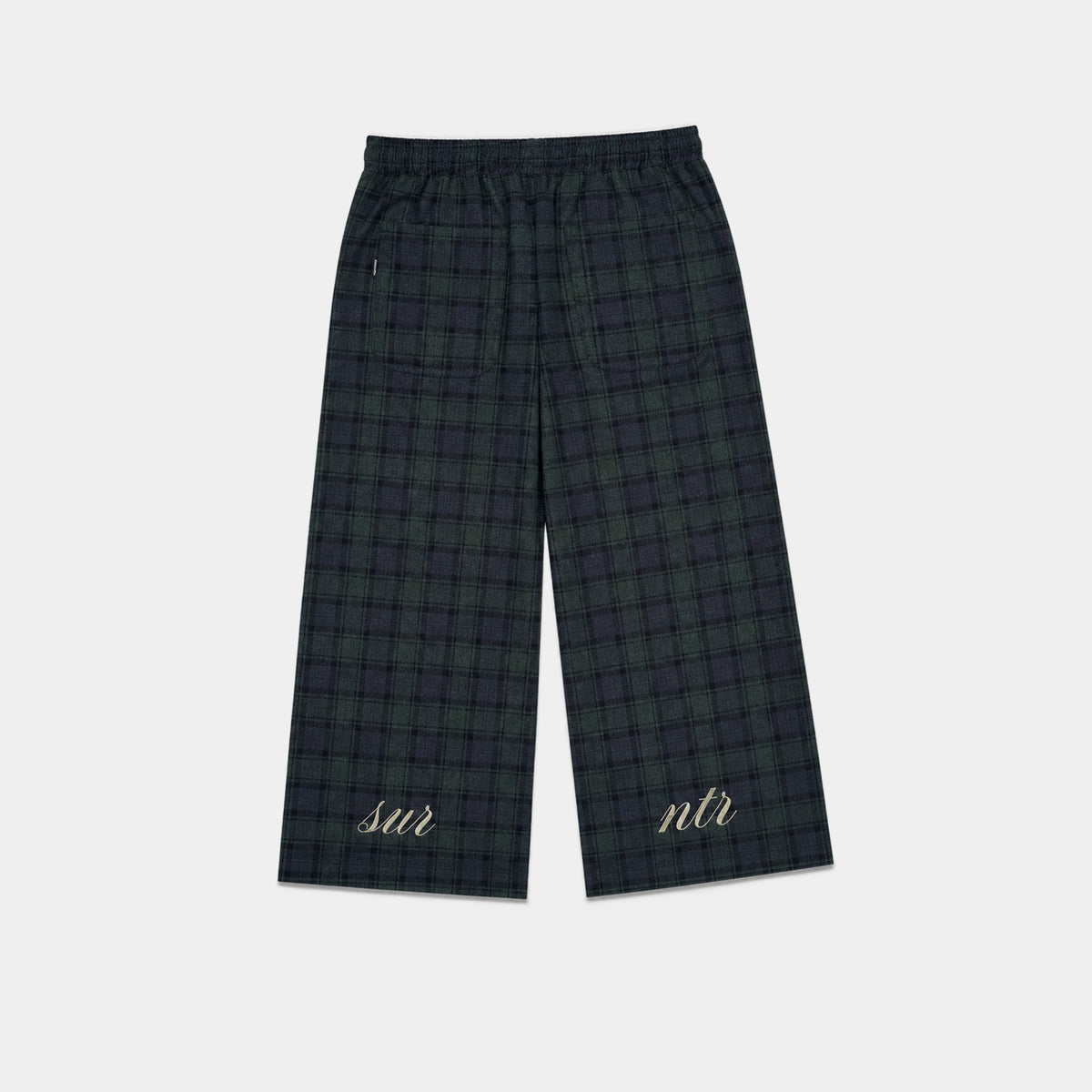 BLUE/GREEN CHECKERED PANT