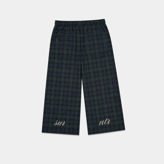BLUE/GREEN CHECKERED PANT