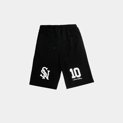 BLACK Ballers Sweat Jorts - S