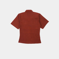 Severenature x Hennessy Womens Brown Cord Linen Shirt