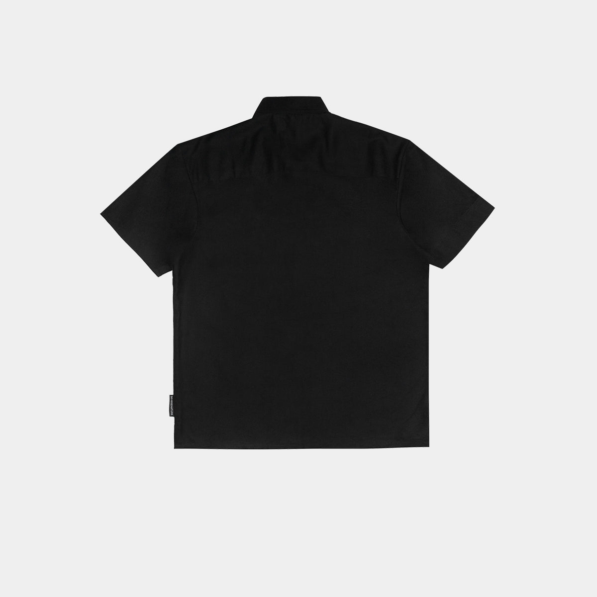 Black Linen Button-up shirt