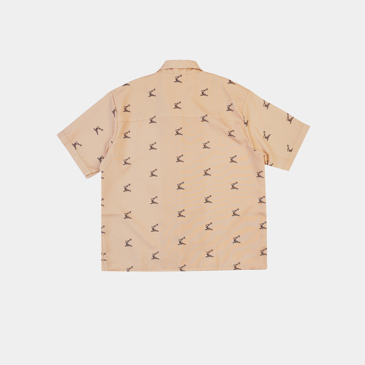 GOLD BUTTON-UP ALL OVER SHIRT