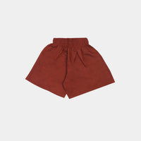 Severenature x Hennessy Womens Brown Cord Linen short