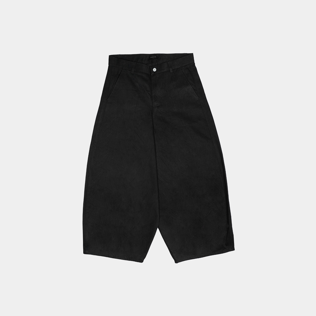 Black widened pants