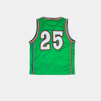 Green Survival Basketball Jersey