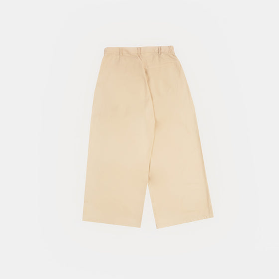 Cream Office Pants