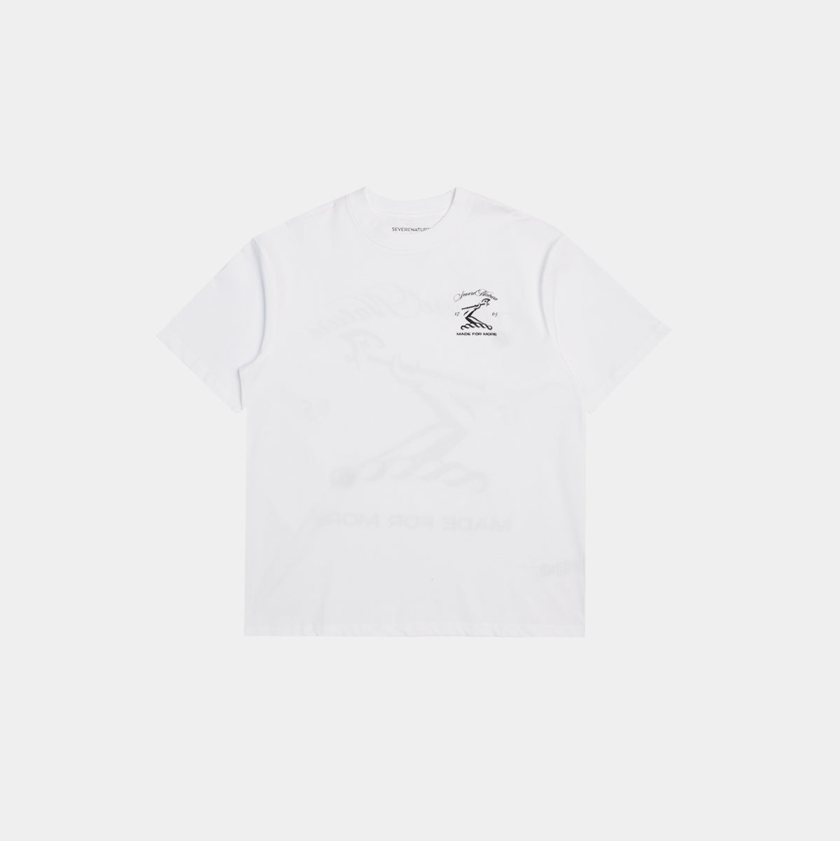 WHITE/BLACK HENNESSY LOGO T-SHIRT