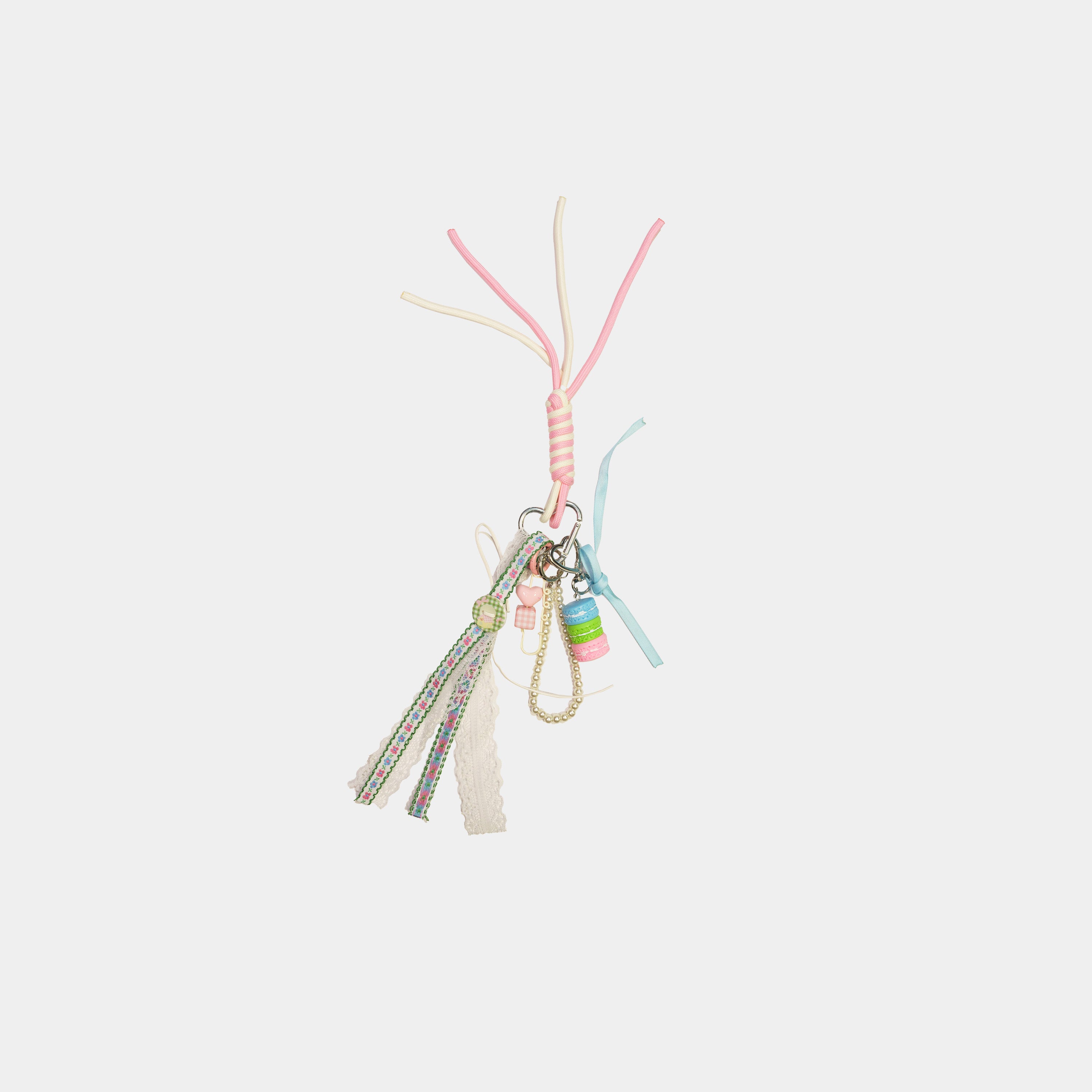 Femme nature pink keychain