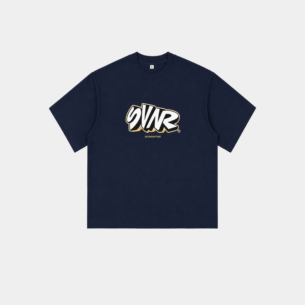 NAVY BLUE SVNR GRAPHIC TEE