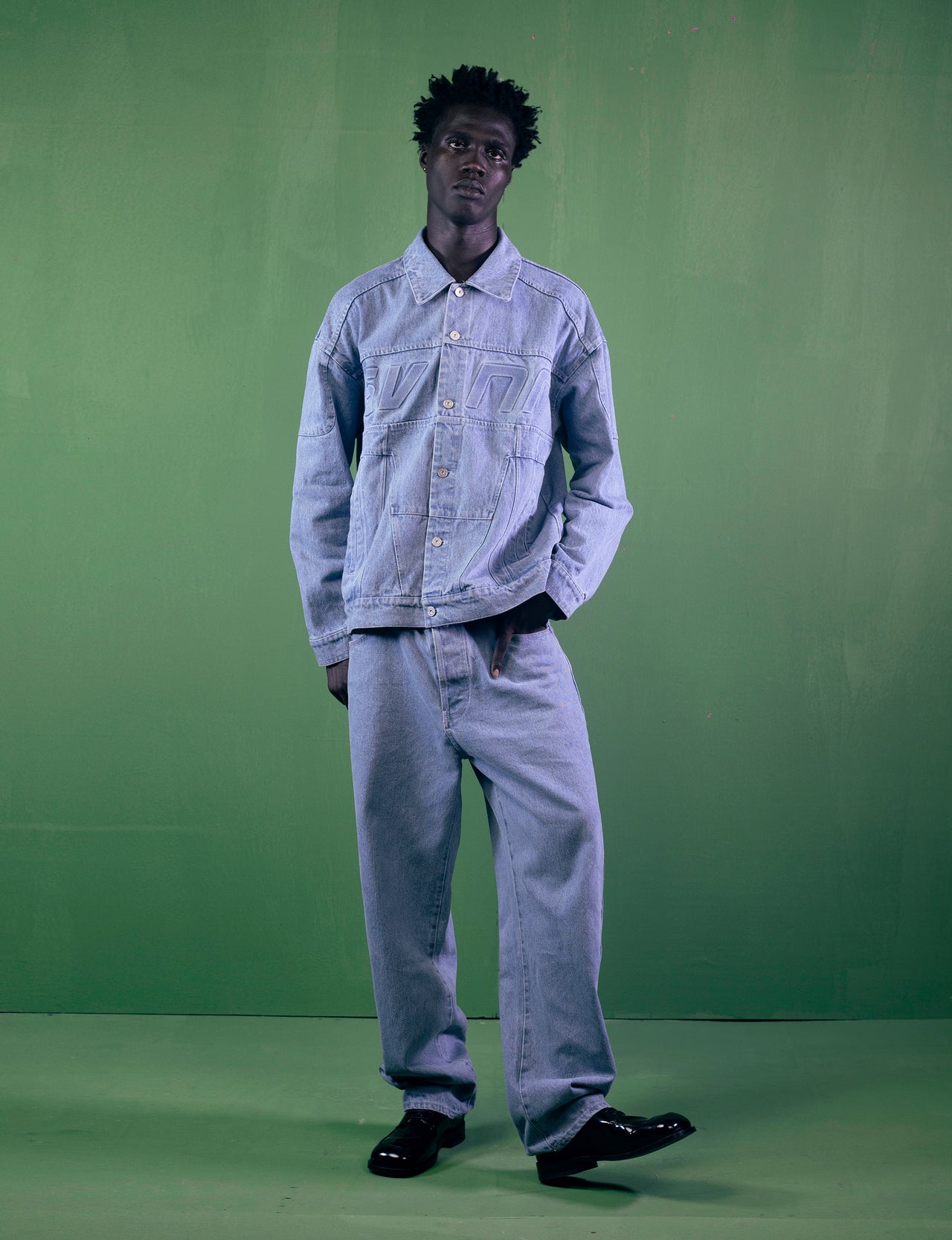 BLUE SVNR DENIM JACKET