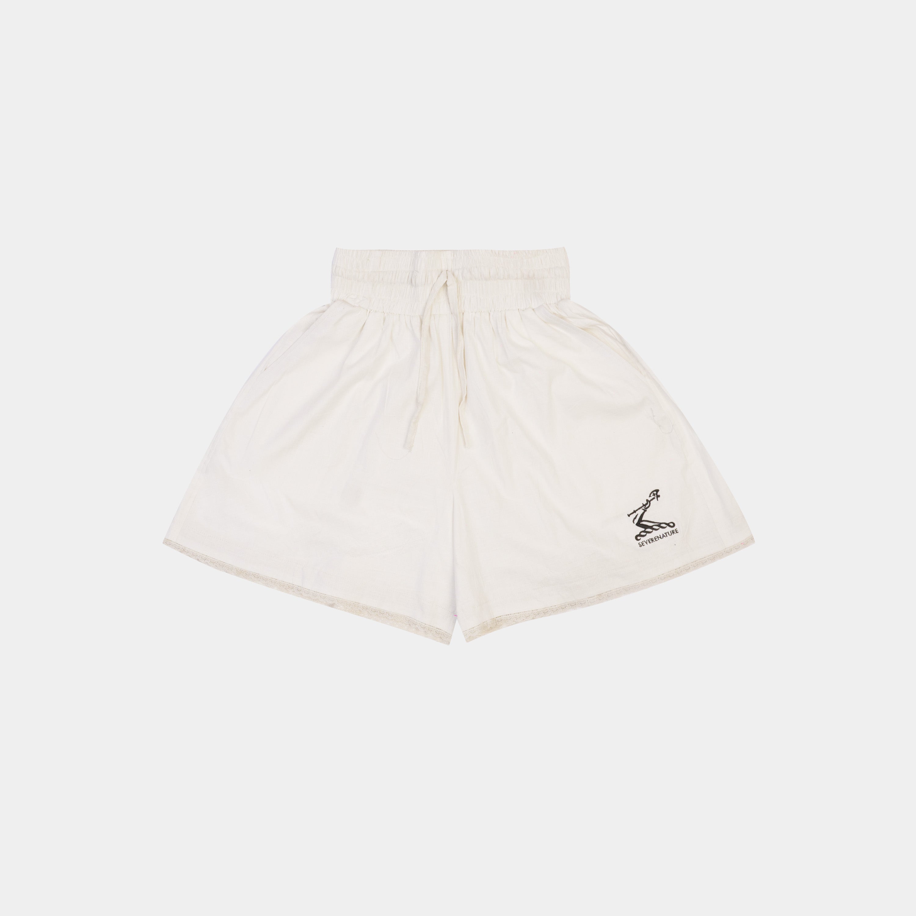 Severenature x Hennessy Womens Cream Cord Short
