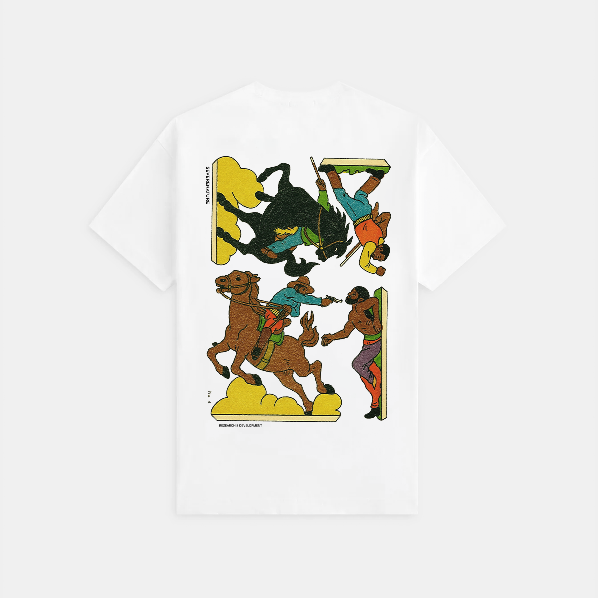 White Outrage T-shirt