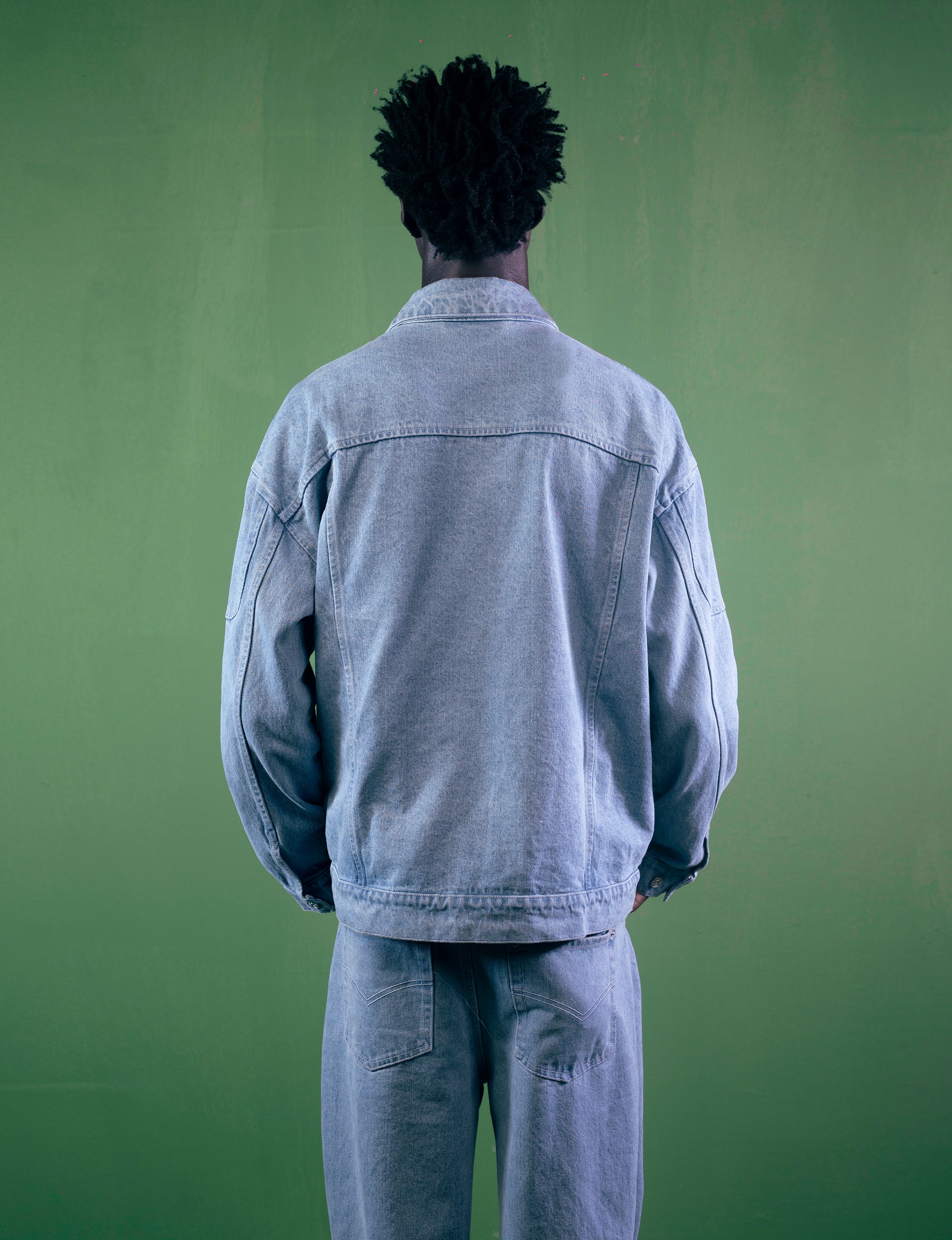 BLUE SVNR DENIM JACKET