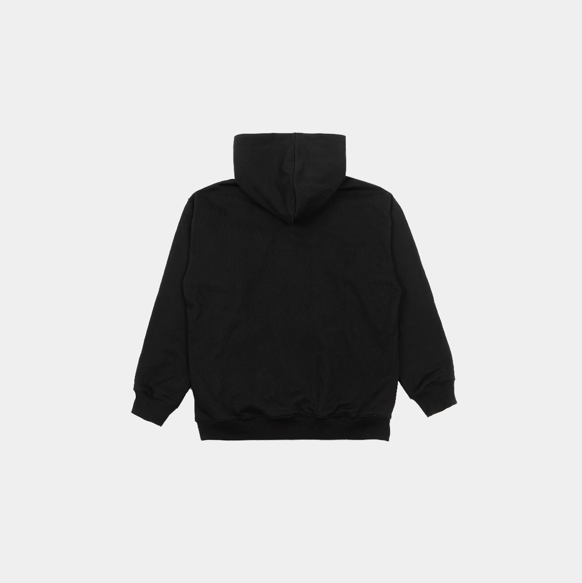 Neutral Black Logo Hoodie