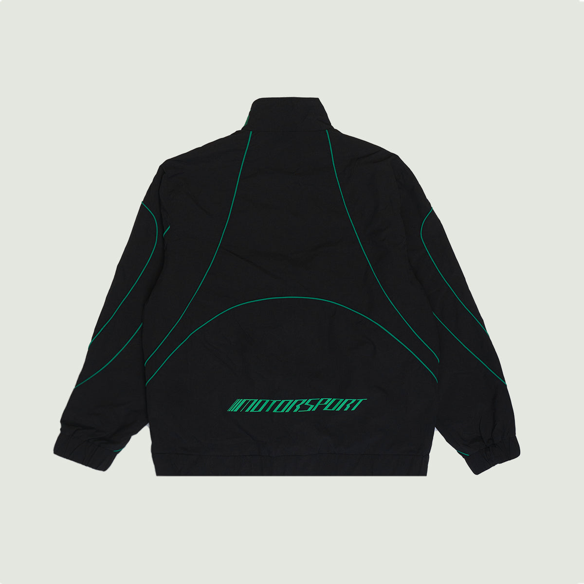Motosport Black Track Jacket