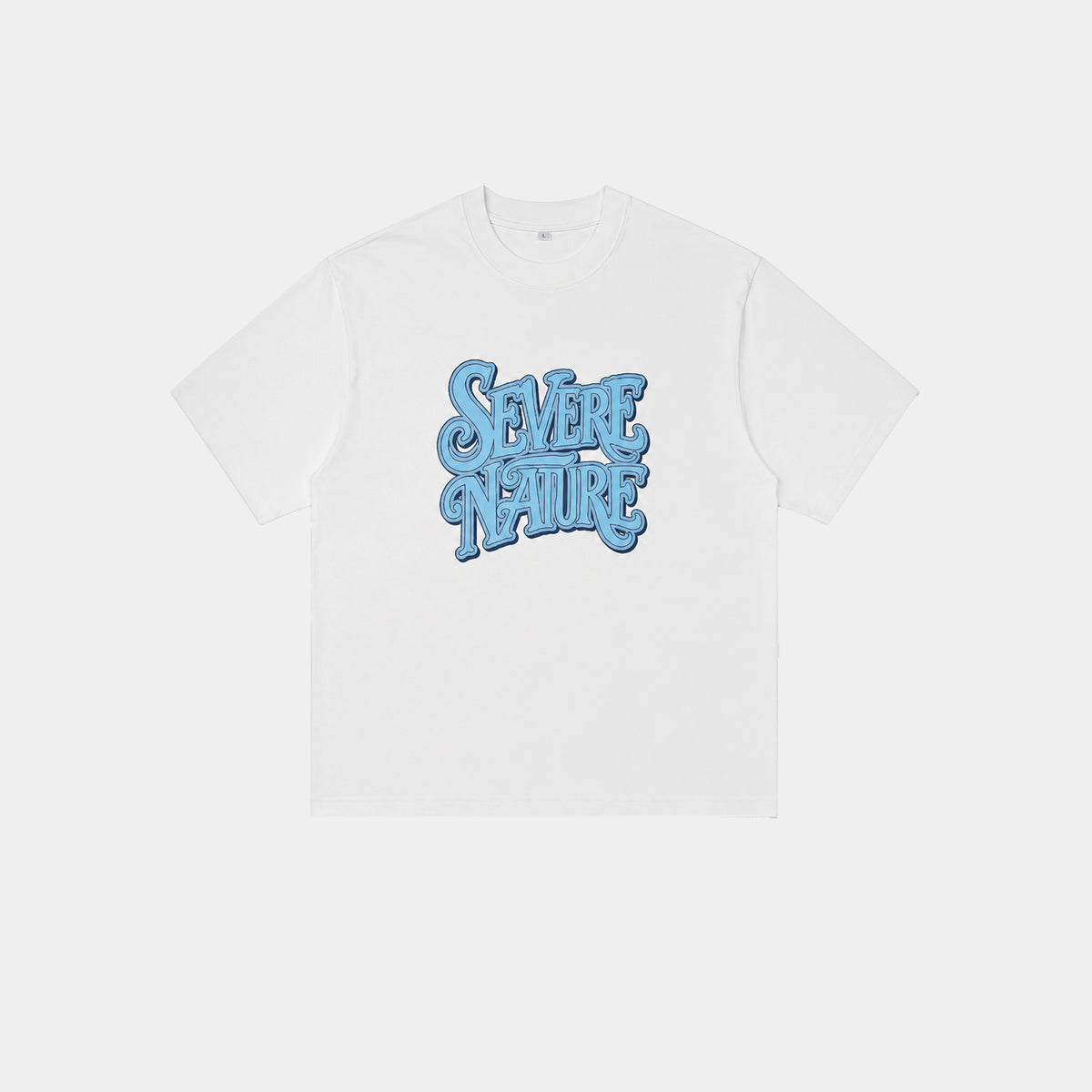 WHITE SEVERENATURE (Blue) GRAPHIC TEE