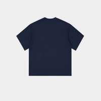 NAVY BLUE SVNR GRAPHIC TEE