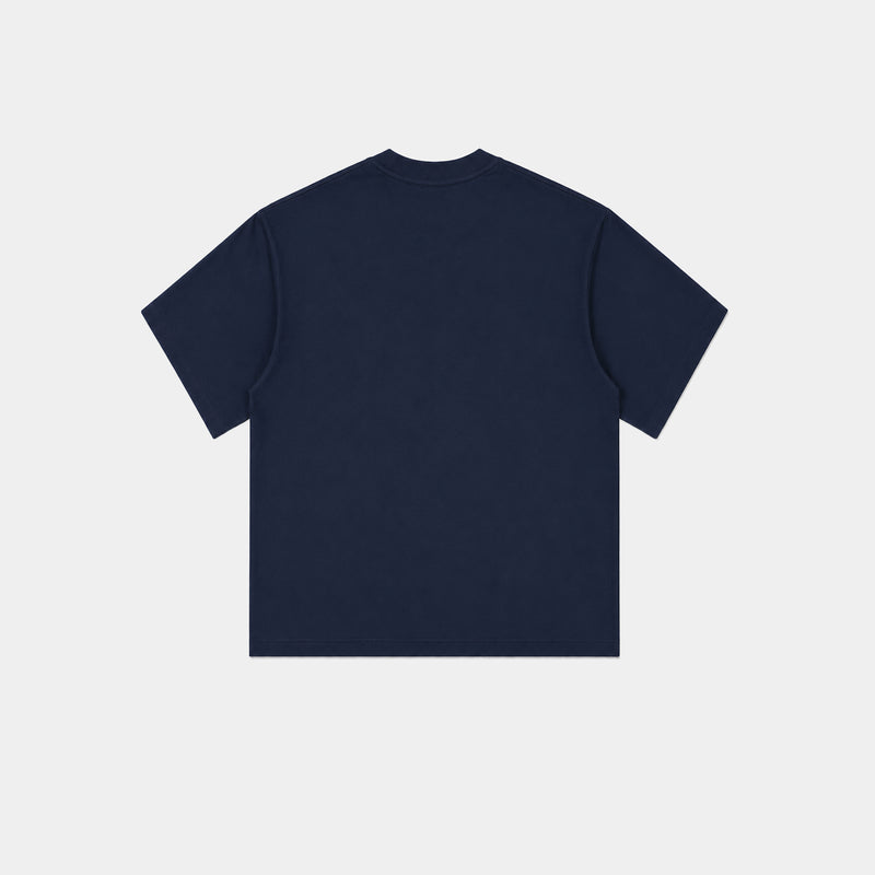 NAVY BLUE SVNR GRAPHIC TEE