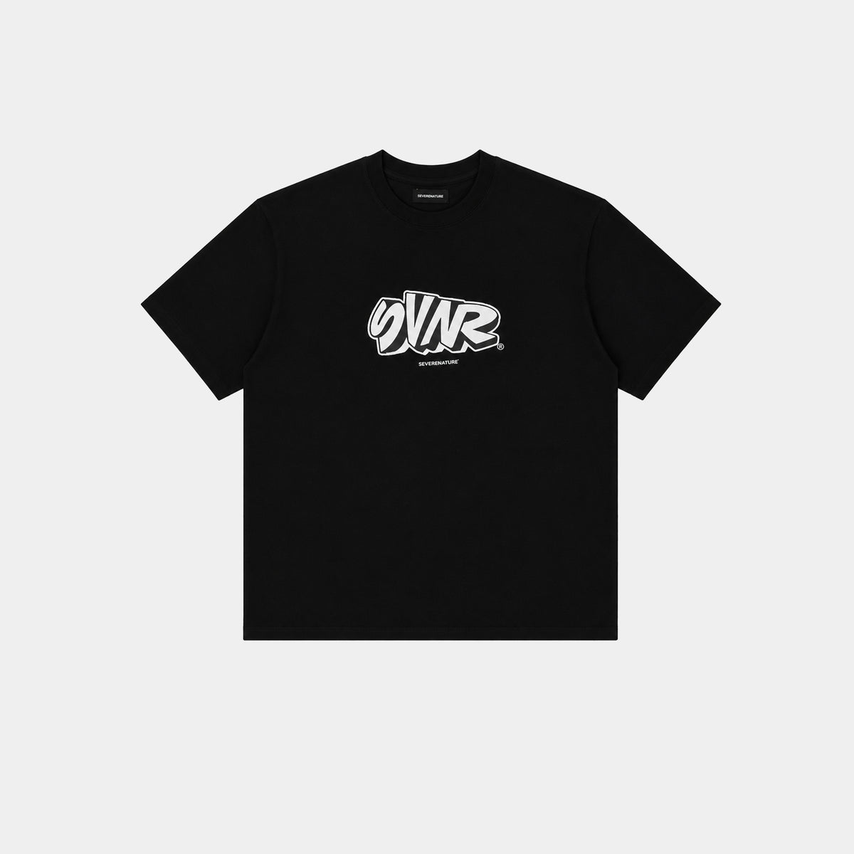 BLACK SVNR GRAPHIC TEE