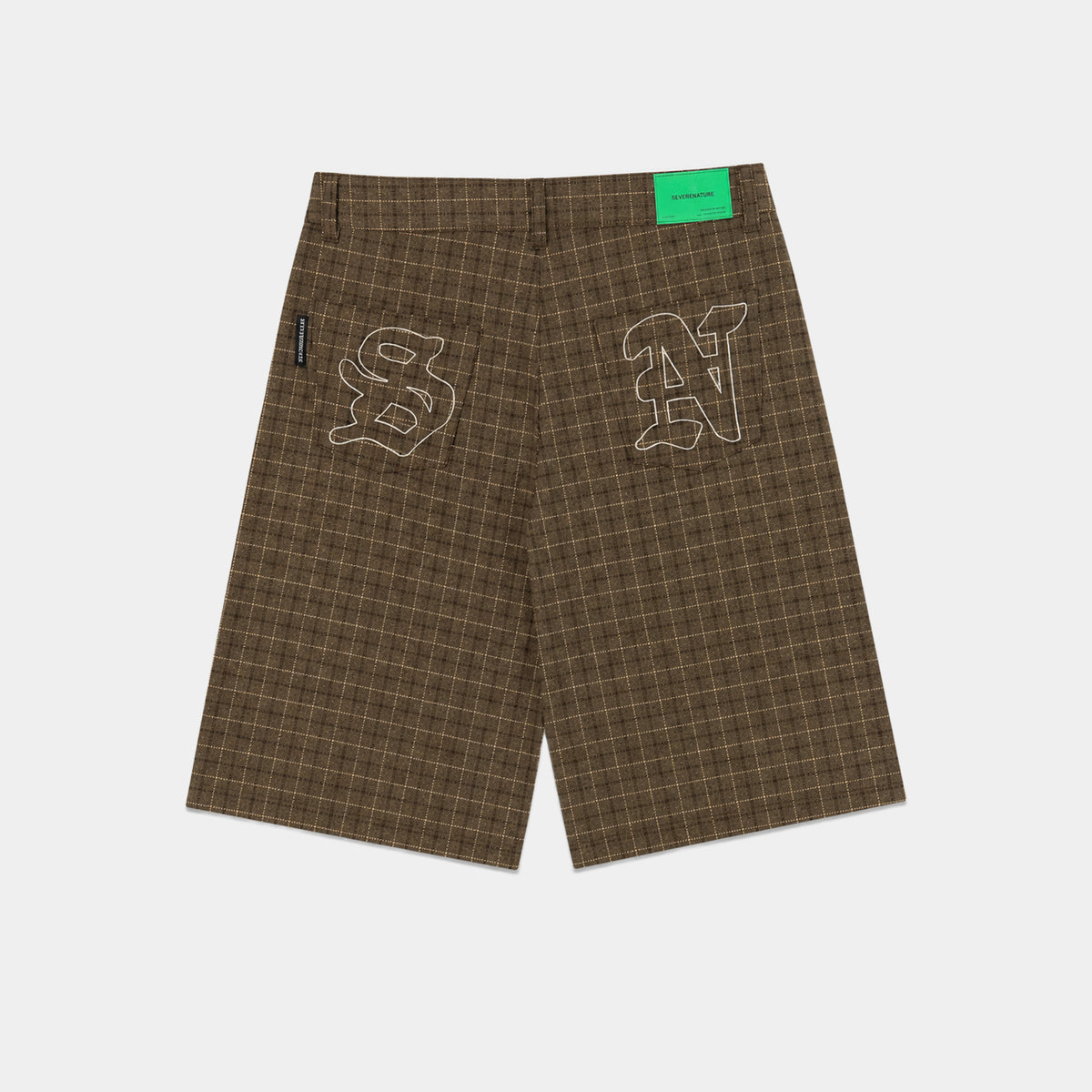 BROWN CHECKERED JORT