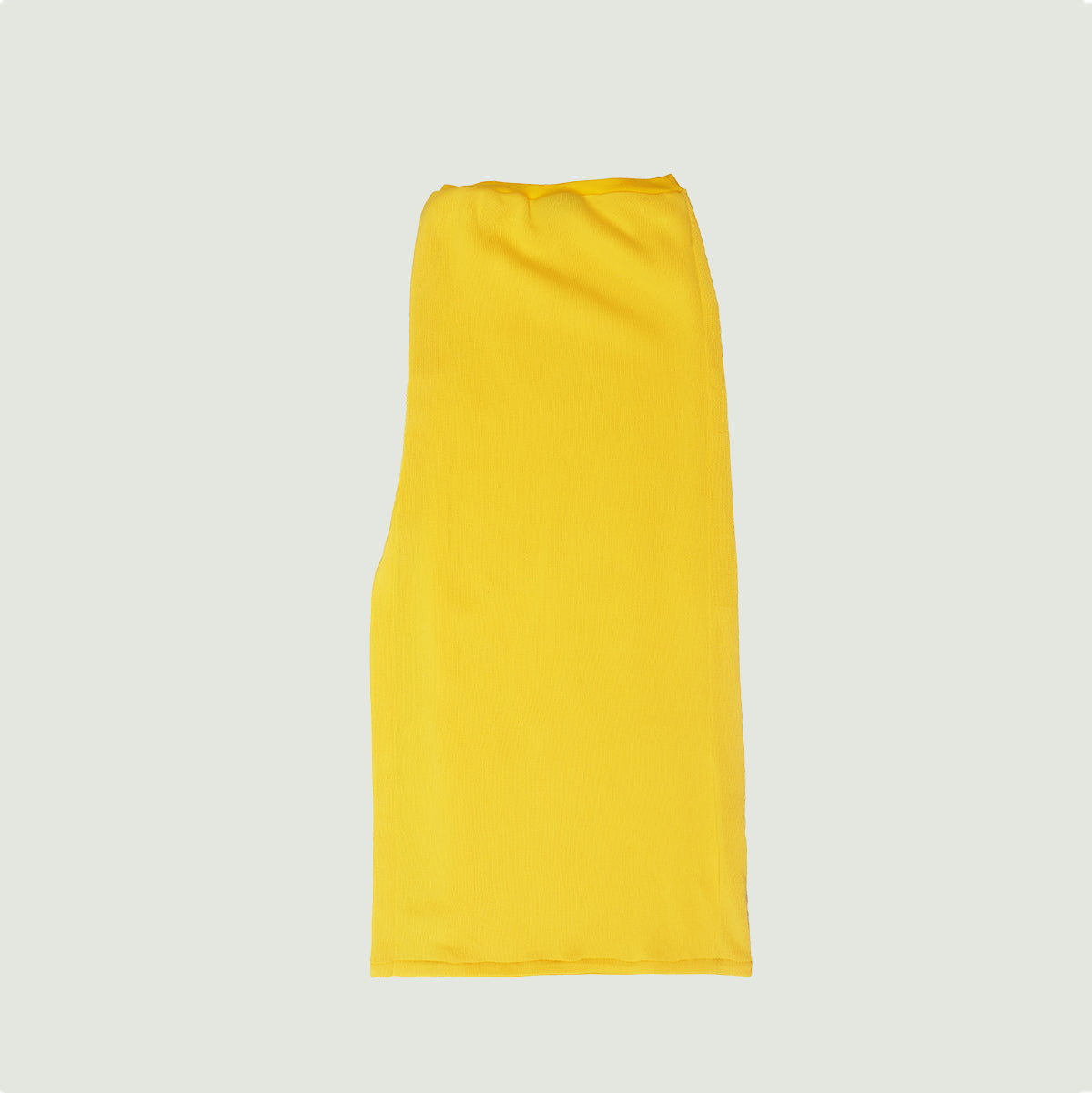 Yellow Fishnet Skirt