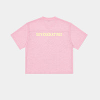 PINK MESH BASEBALL JERSEY
