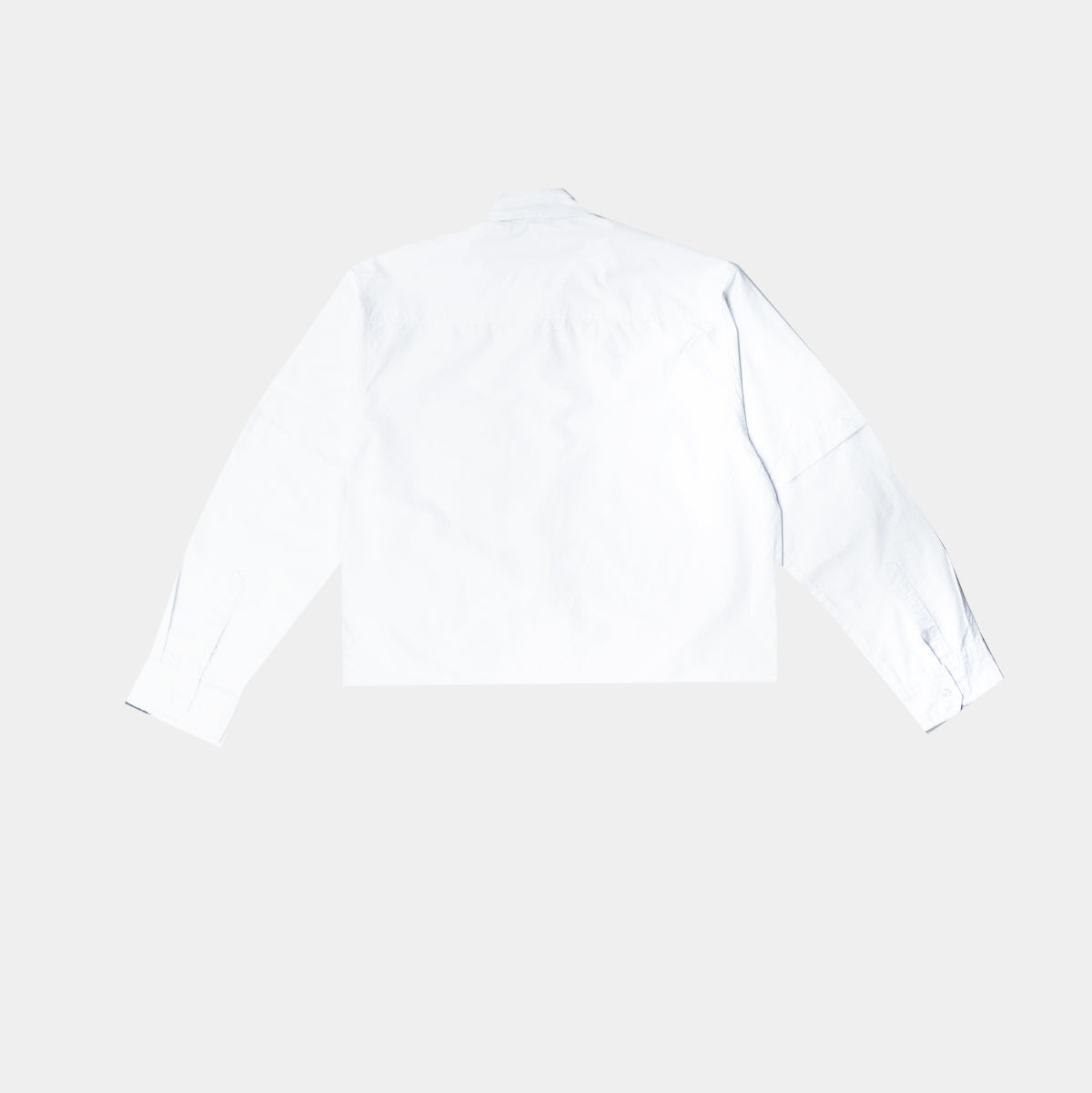 Paddling White Button-Down Longsleeve Shirt