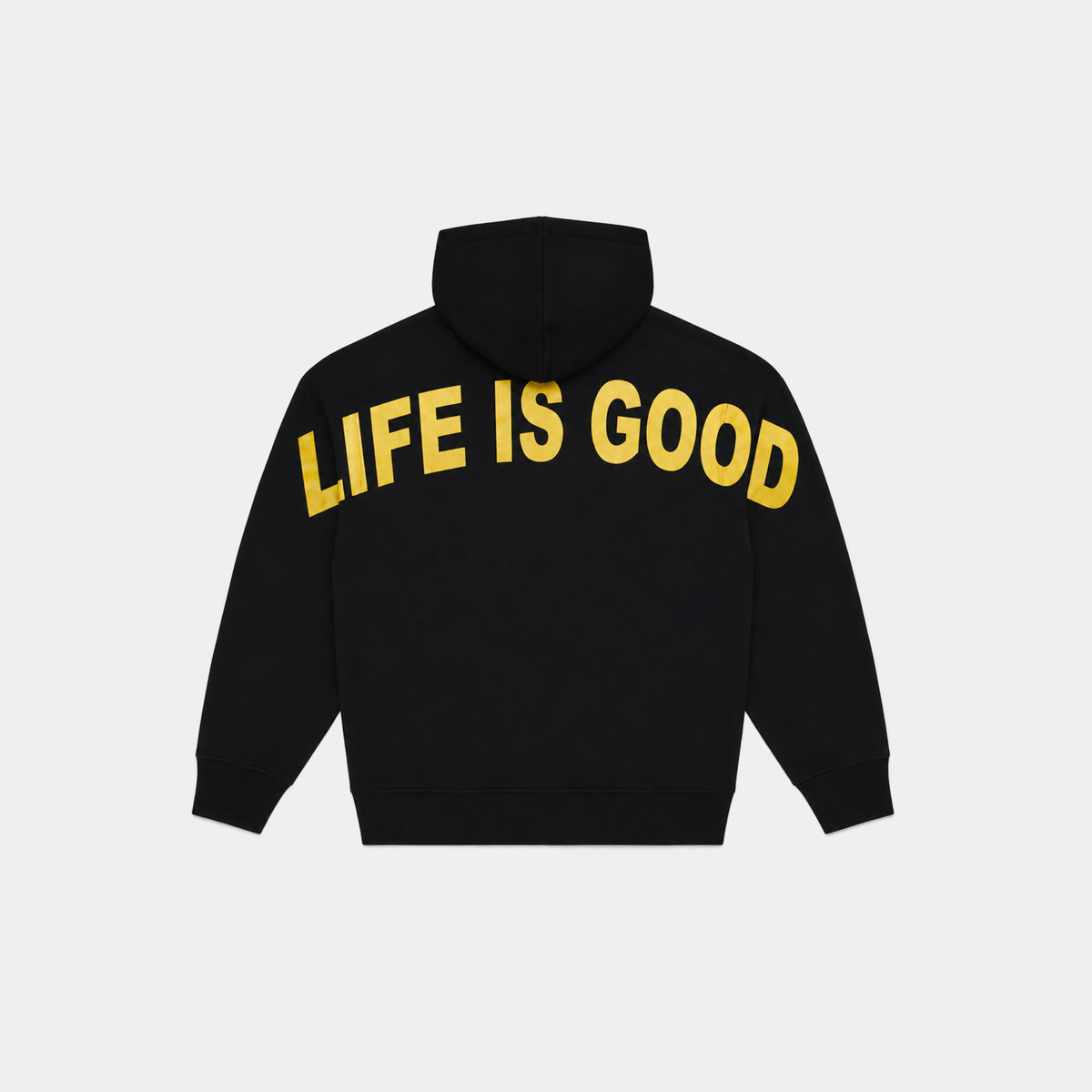 BLACK LIFE IS GOOD HOODIE (Yellow)