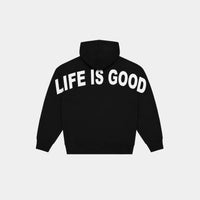 BLACK LIFE IS GOOD HOODIE (White)