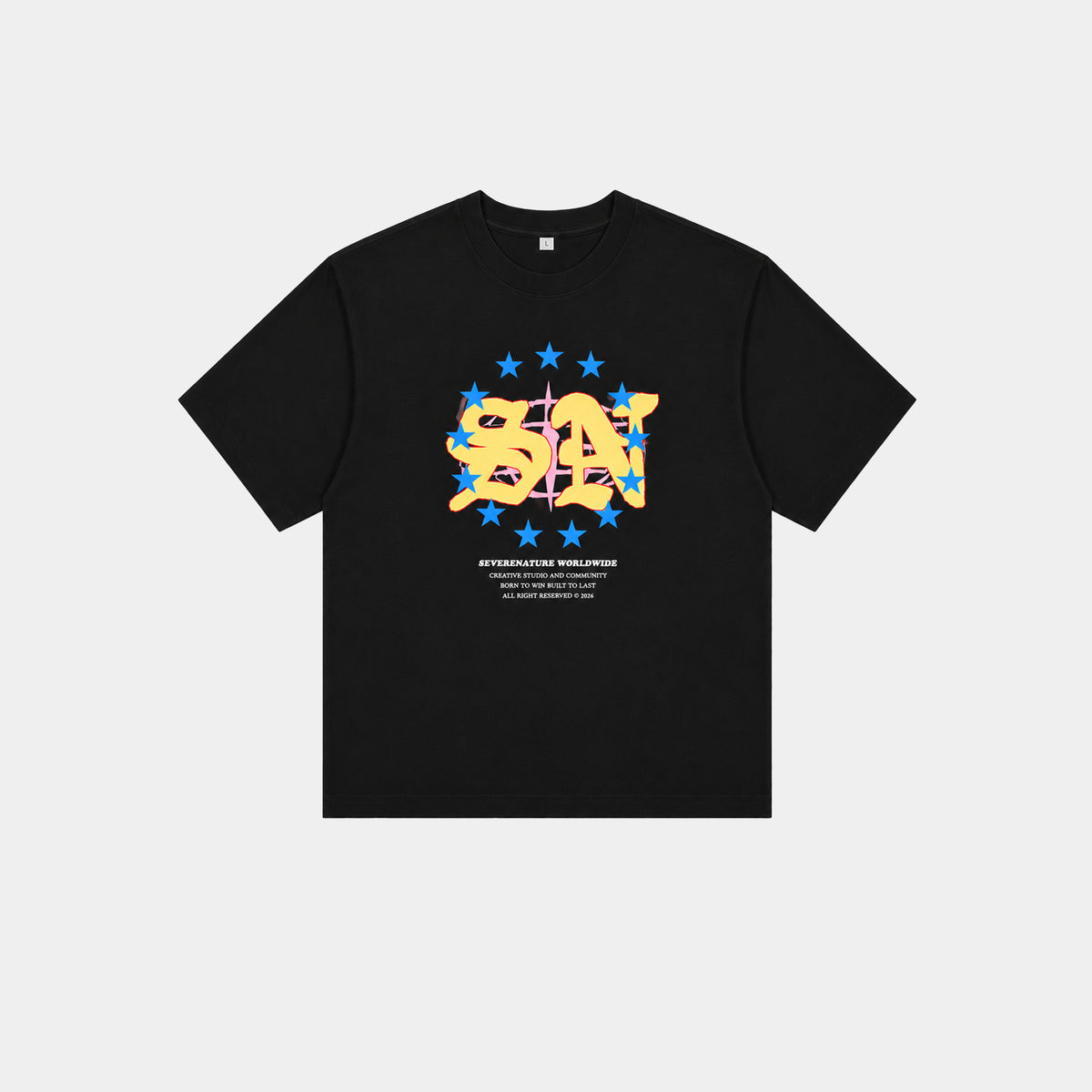 BLACK SN GRAPHIC TEE