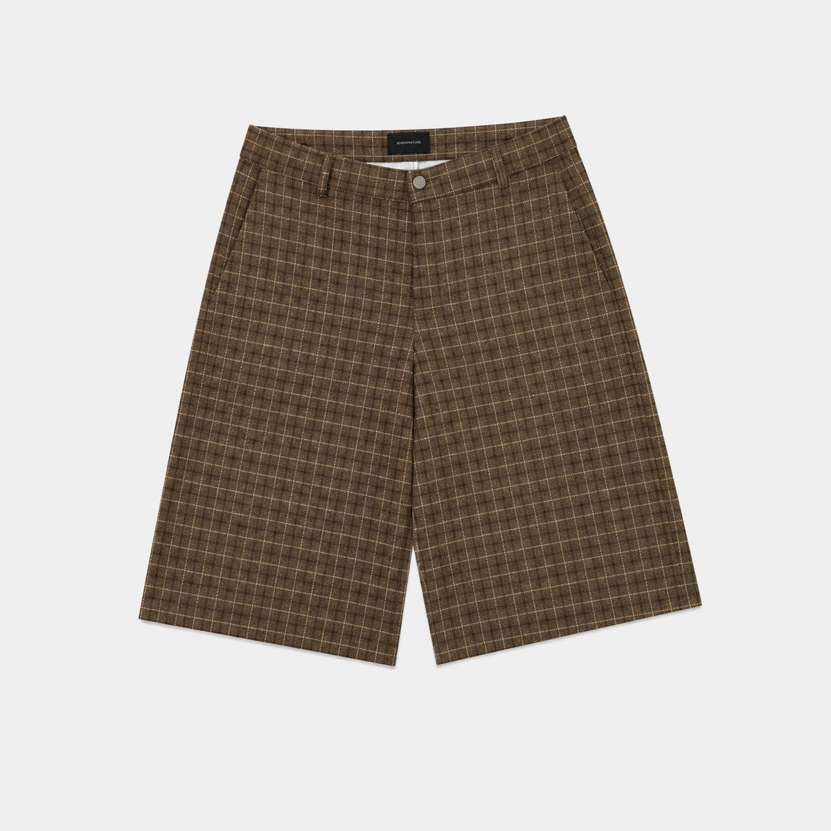 BROWN CHECKERED JORT