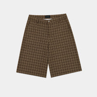 BROWN CHECKERED JORT