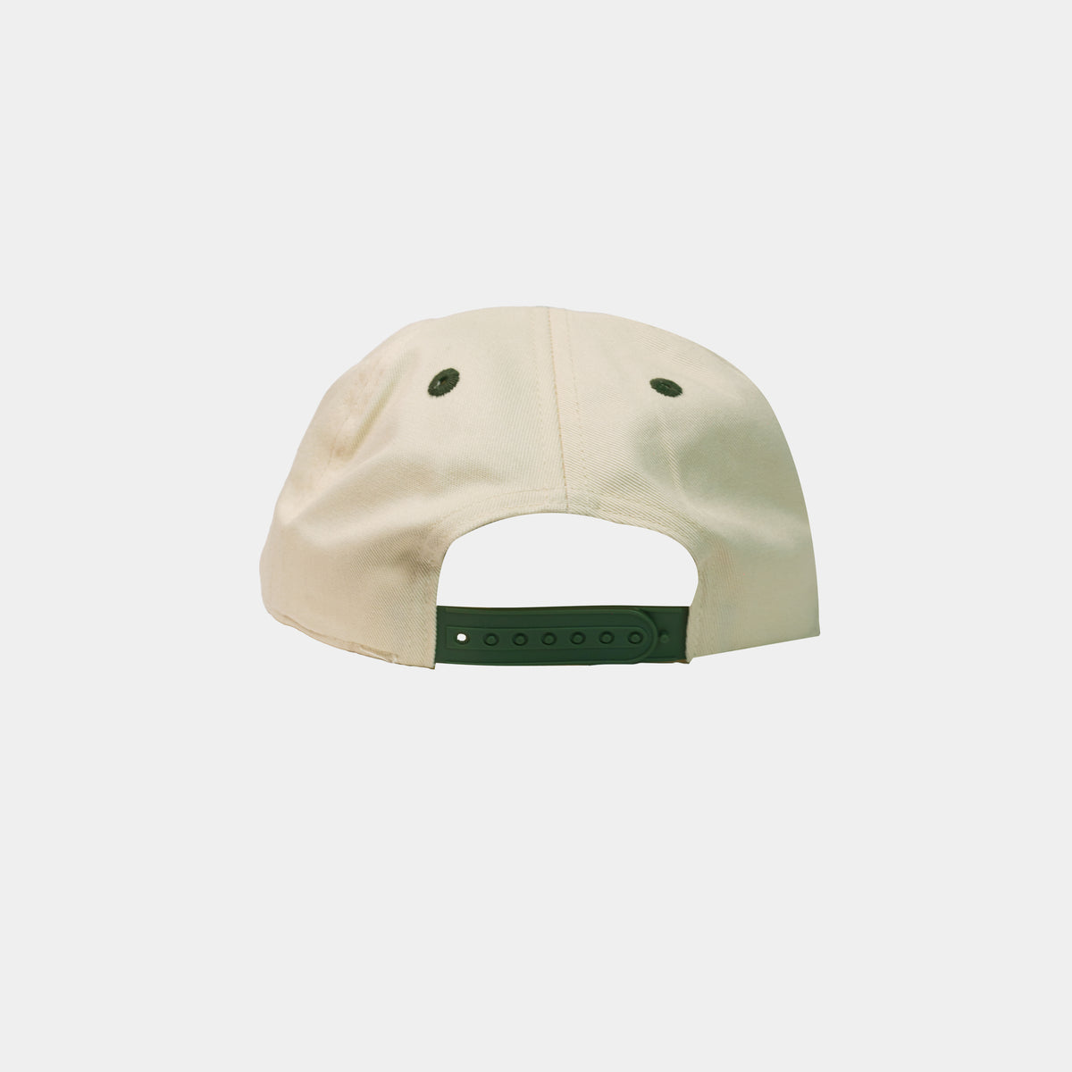 Cream/Green Essential Hat