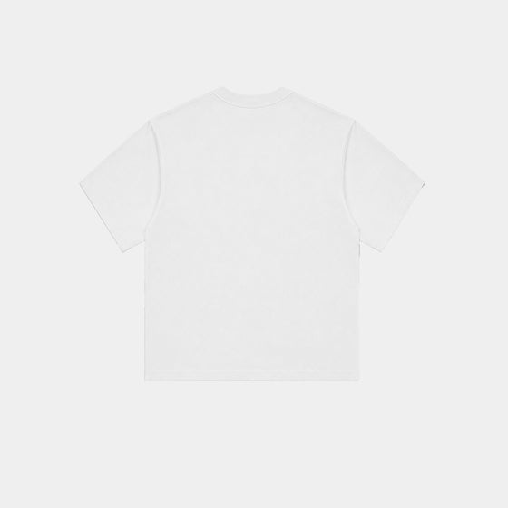 WHITE SVNR GRAPHIC TEE