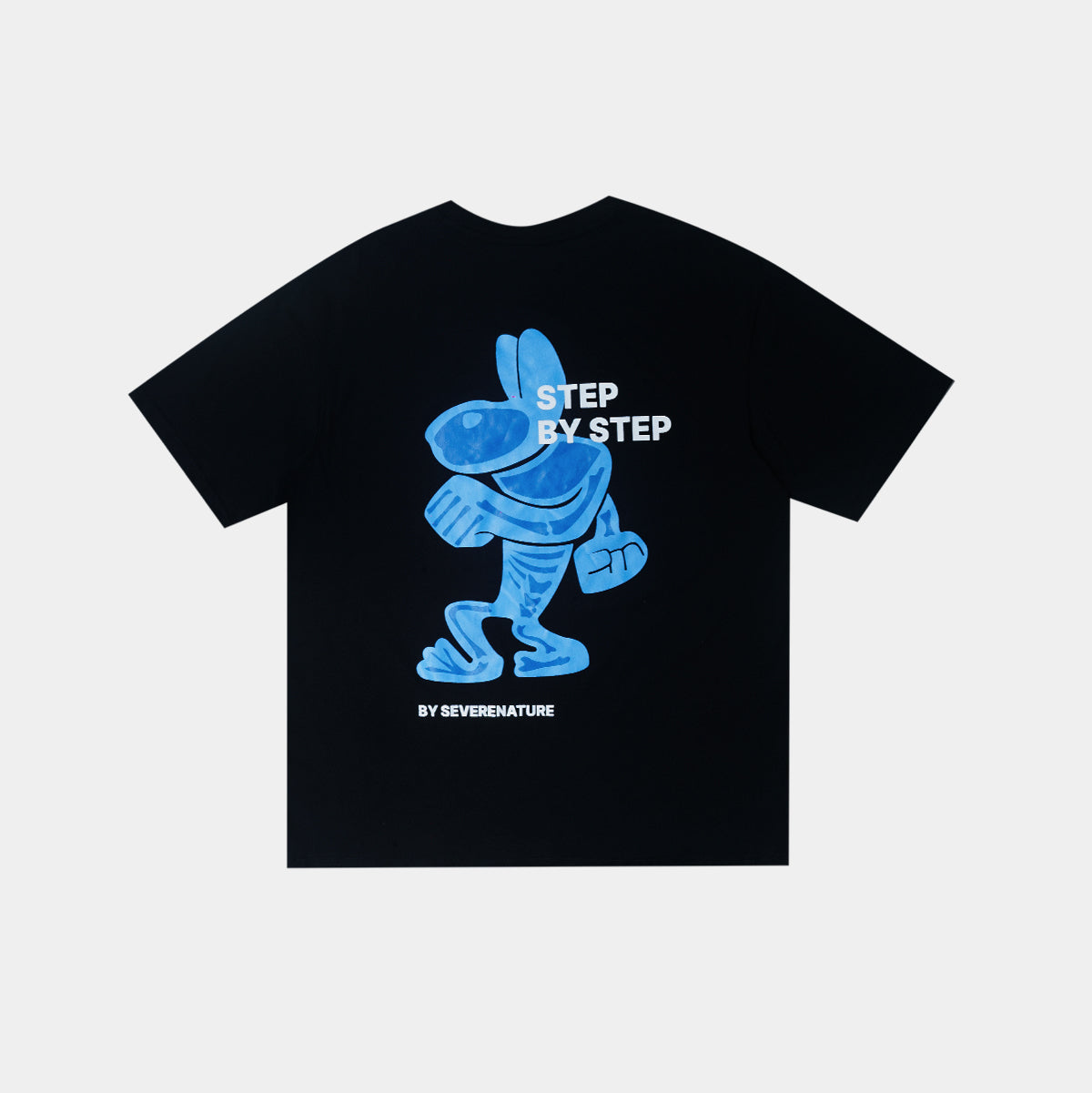 Black Step by Step T-shirt