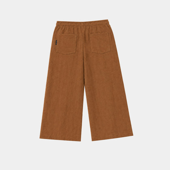 BROWN LINEN PANT