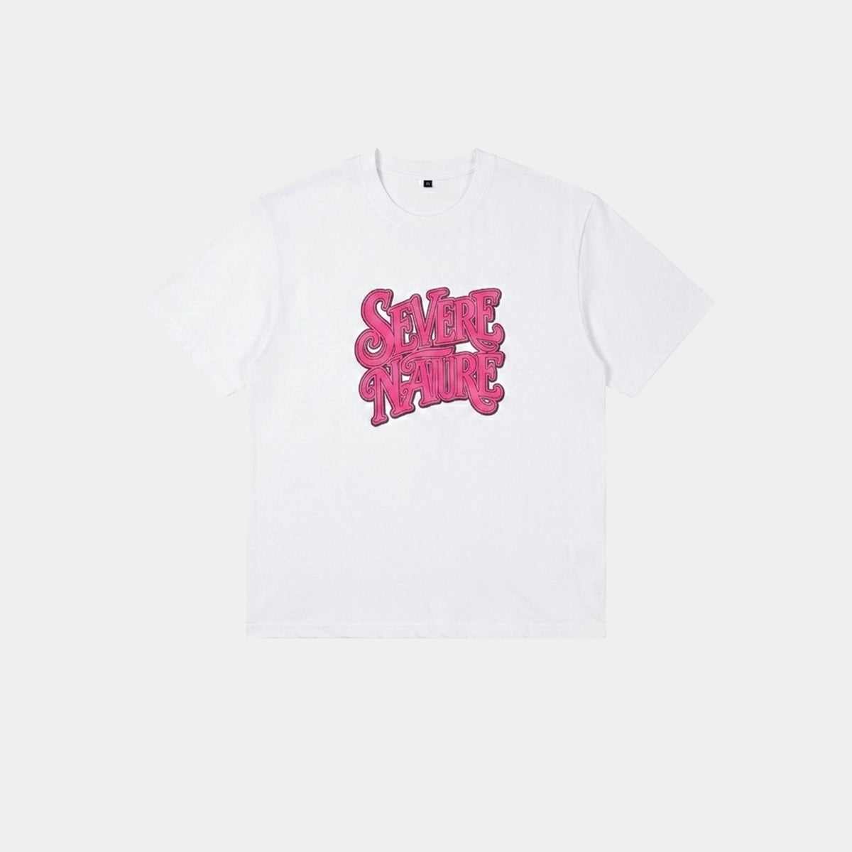 WHITE SEVERENATURE (Pink) GRAPHIC TEE