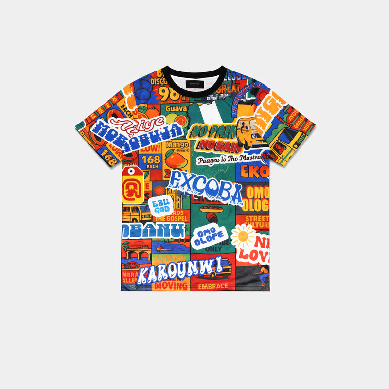Omo Eko Polyester Graphic Tee