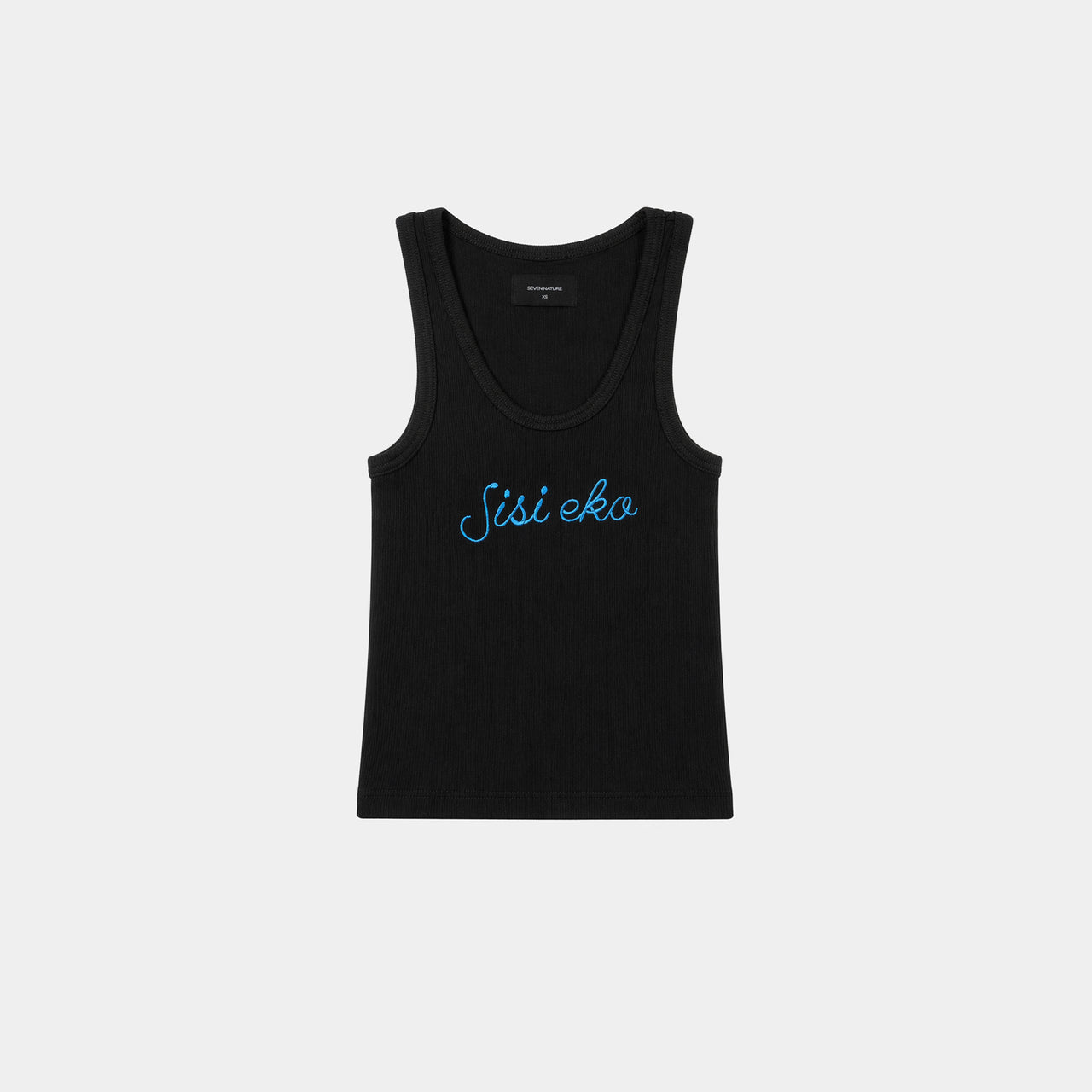Black Sisi Eko Tank (Baby Blue)