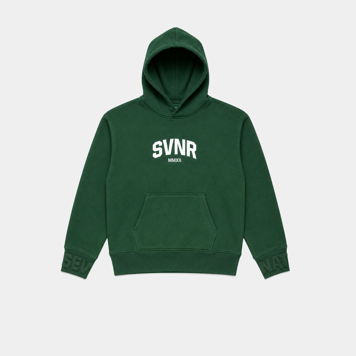 LIFE IS GOOD HOODIE (GREEN)