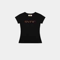 RAINBOW SVNR RHINESTONE BABY TEE