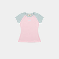 PINK SVNR BABY TEE